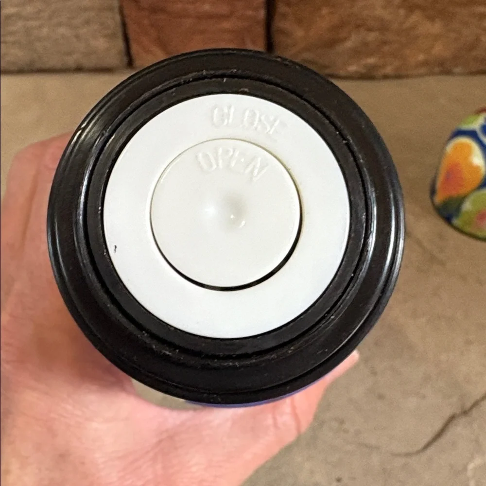 Brighton floral stainless steel water bottle
